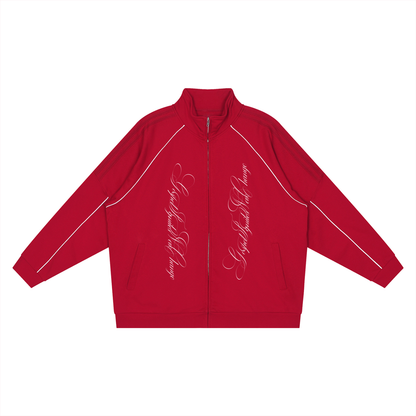 'Jesus Saves' Reflective Track Jacket