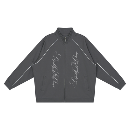 'Jesus Saves' Reflective Track Jacket