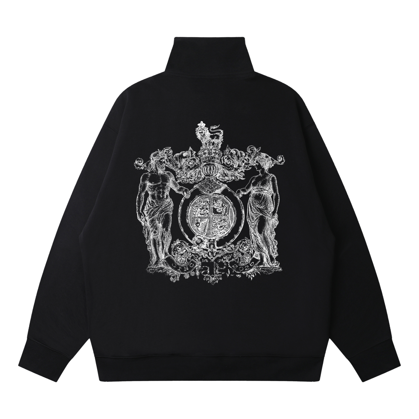 Adam & Eve Quarter-Zip - Black